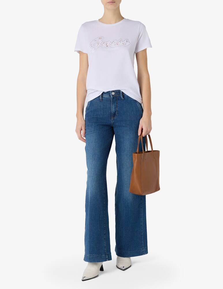 rinascente Guess T-shirt logo script