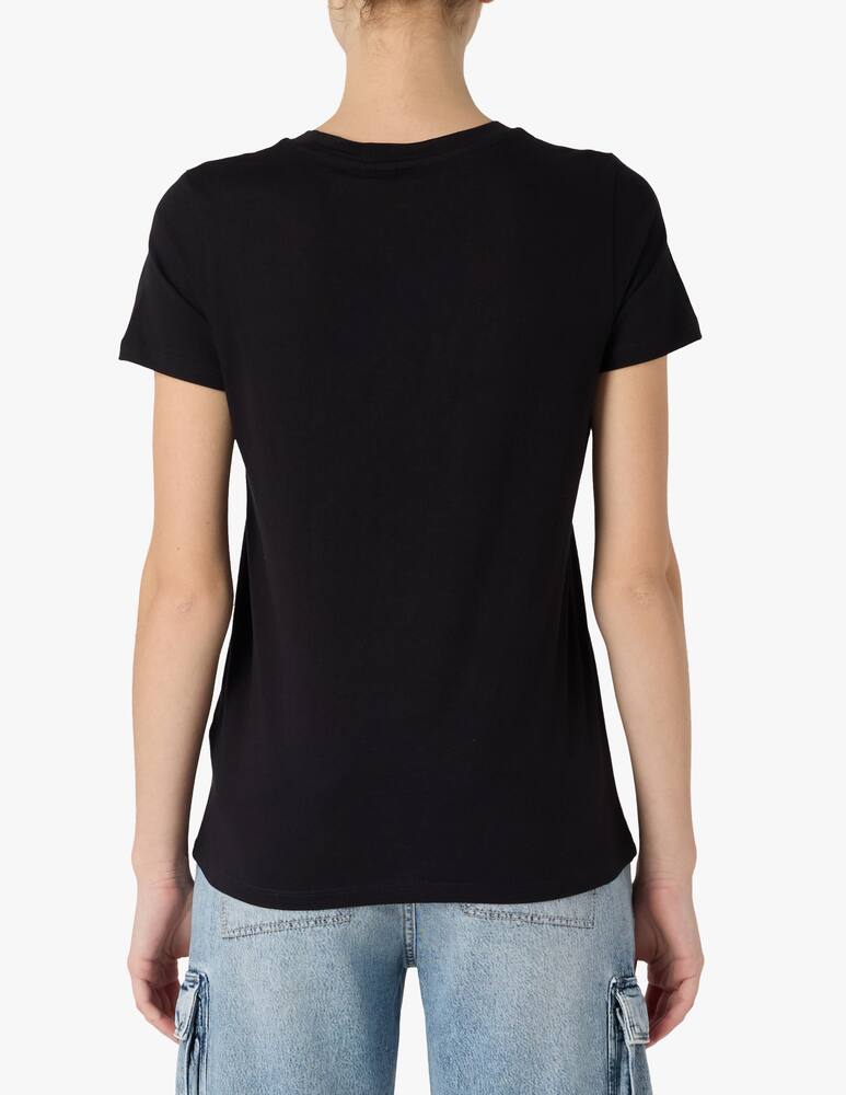 rinascente Guess Script lace logo t-shirt