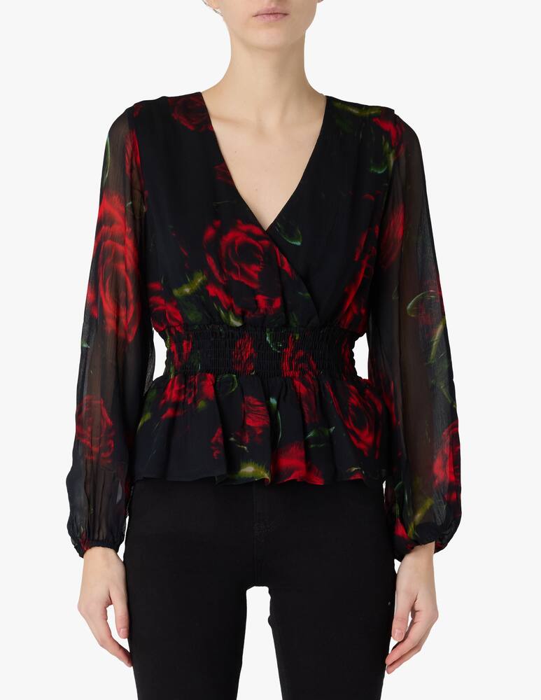 rinascente Guess Top in chiffon Mishka