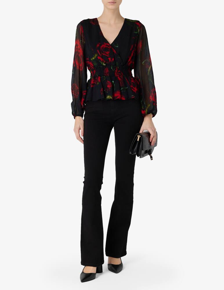 rinascente Guess Top in chiffon Mishka