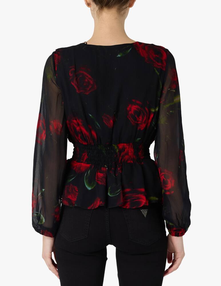 rinascente Guess Top in chiffon Mishka
