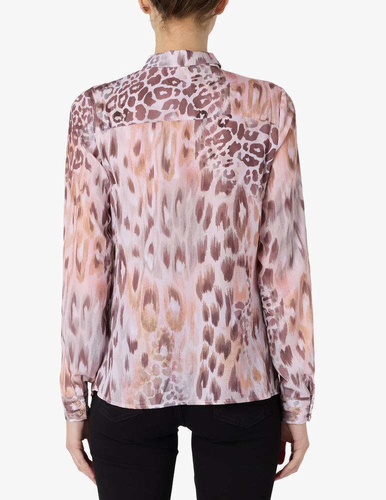 rinascente Guess Clouis patterned shirt