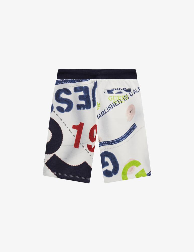 rinascente Guess California print shorts