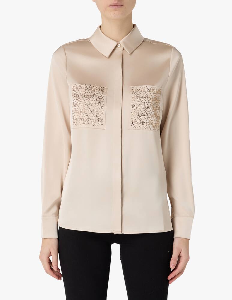 Guess Camicia tasche Marguerite - immagine 1 Guess Camicia tasche Marguerite - immagine 1