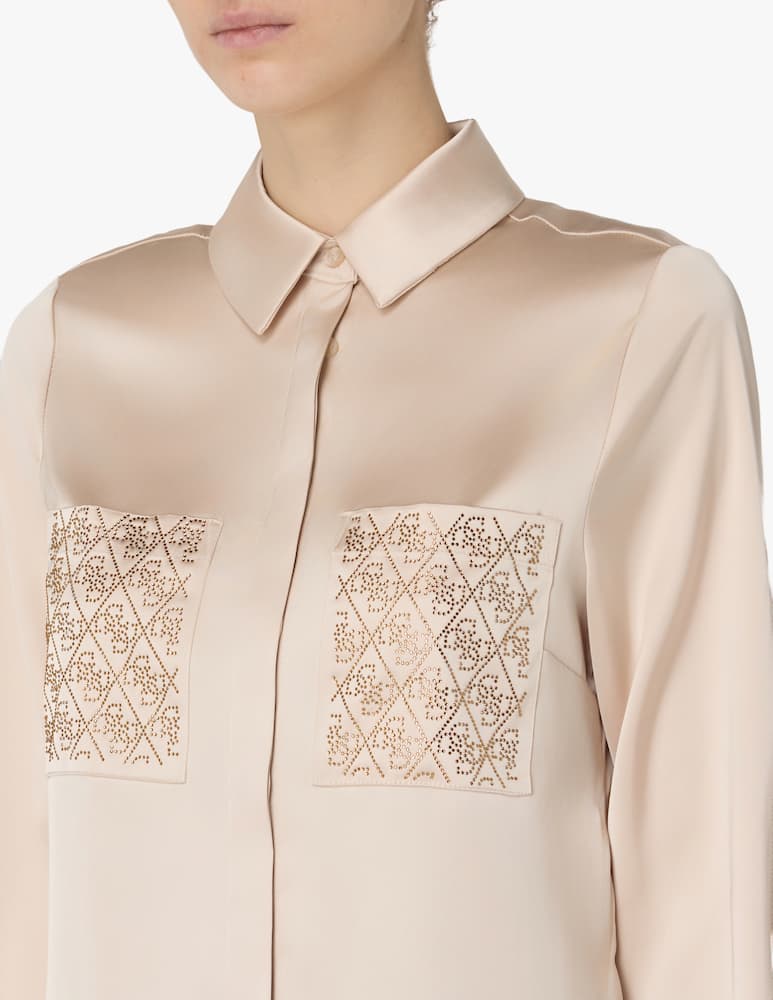 Guess Camicia tasche Marguerite - immagine 4 Guess Camicia tasche Marguerite - immagine 4