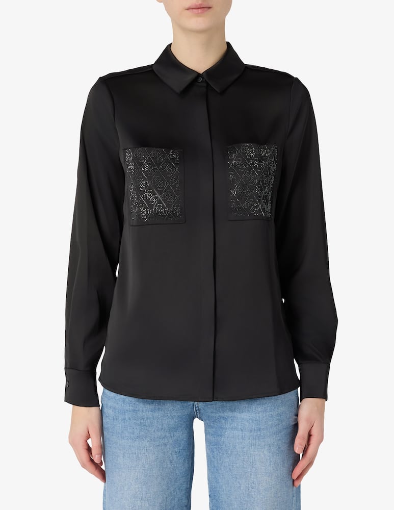 rinascente Guess Marguerite pocket shirt