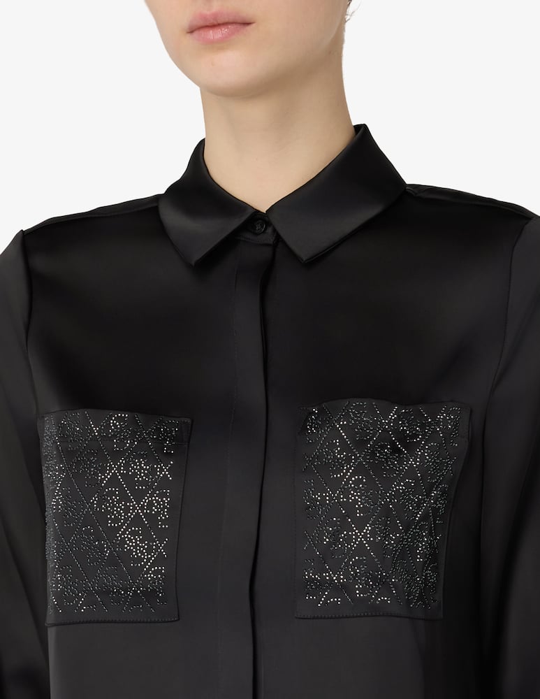 rinascente Guess Marguerite pocket shirt