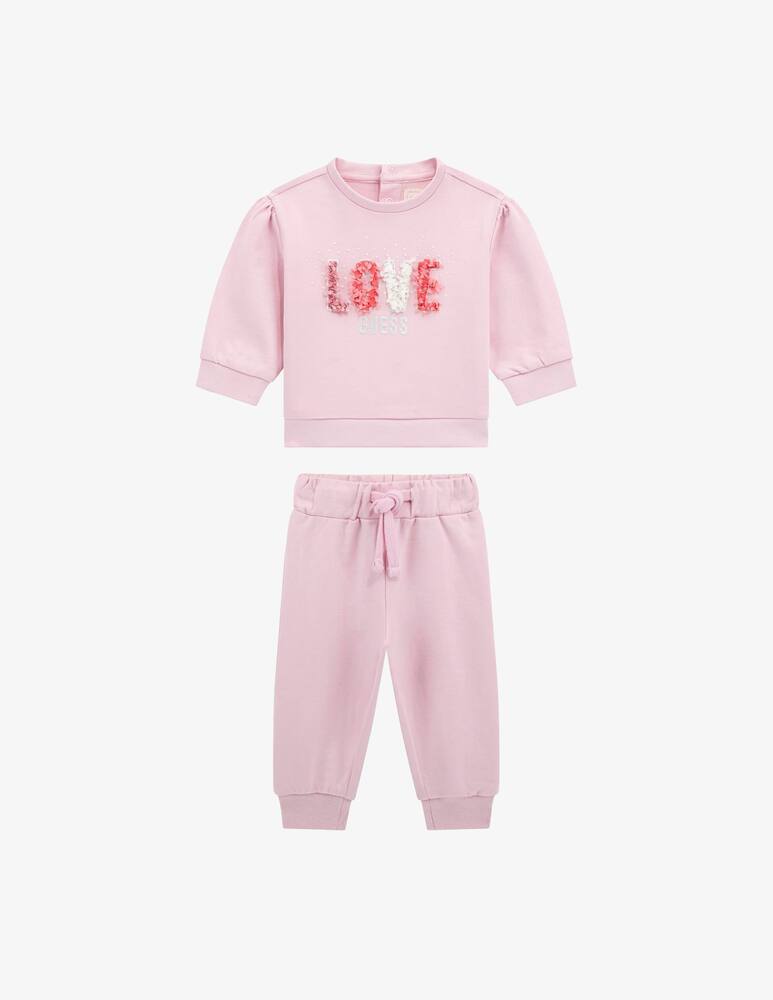rinascente Guess Love print sweatshirt set