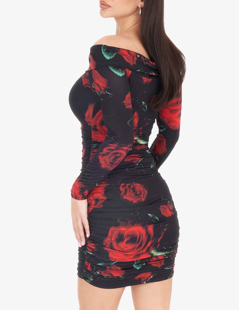 rinascente Guess Miriana floral mini dress