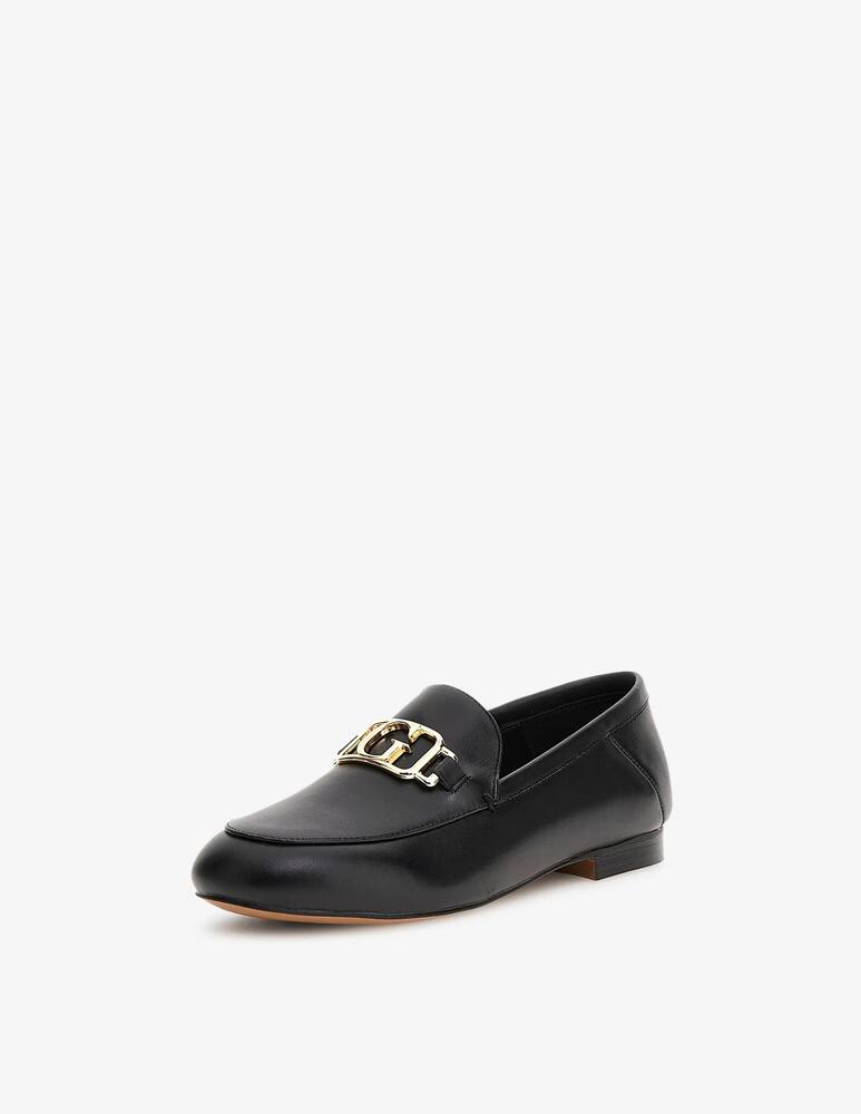 rinascente Guess Martynas leather loafers