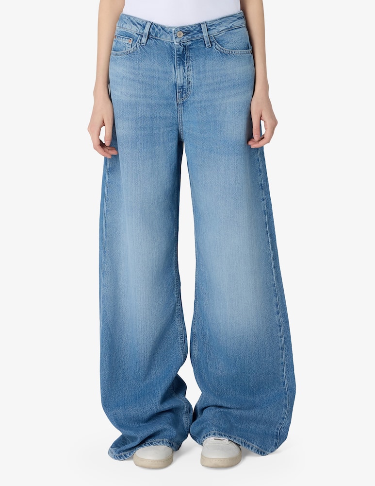 Guess Jeans a gamba larga Bellflower - immagine 1 Guess Jeans a gamba larga Bellflower - immagine 1