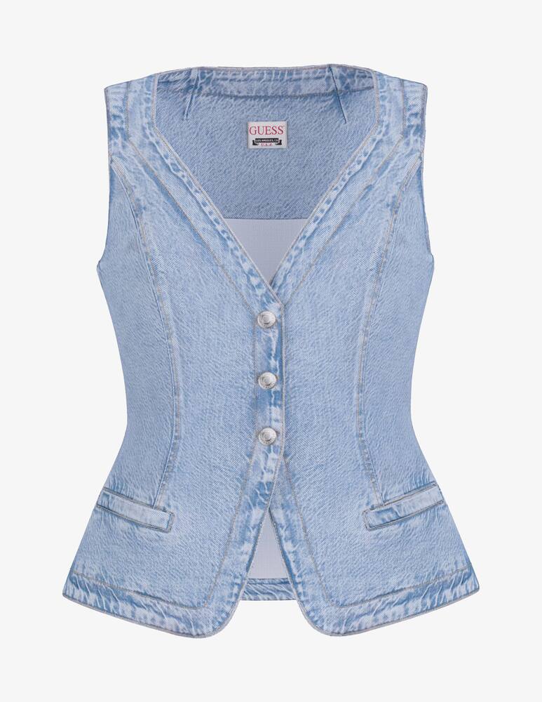 rinascente Guess Gilet denim Riva