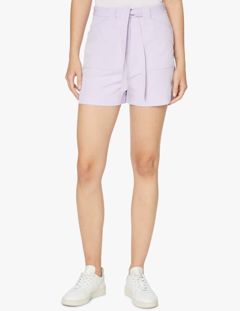rinascente Guess Shorts with belt - lilac