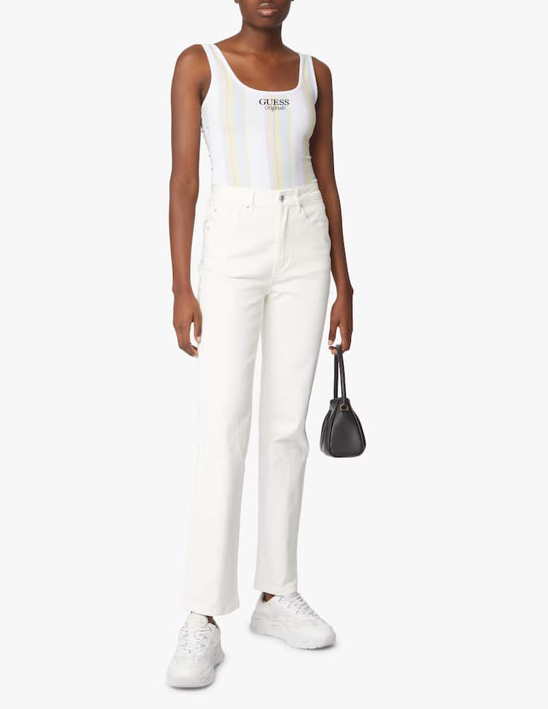 rinascente Guess Original Body in cotone Brea - bianco