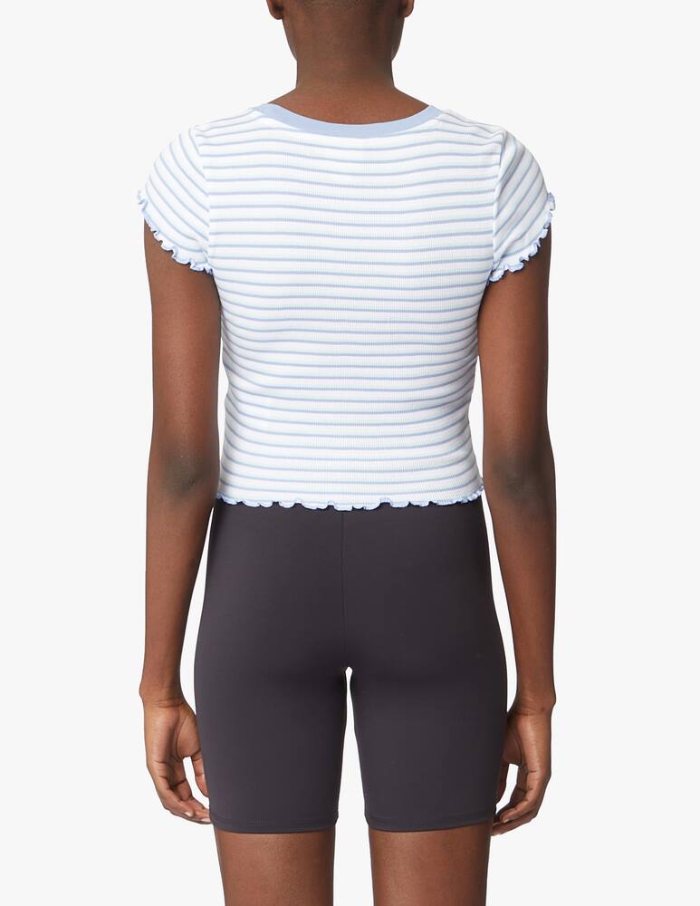 rinascente Guess Original Maglia in cotone Bella - azzurro