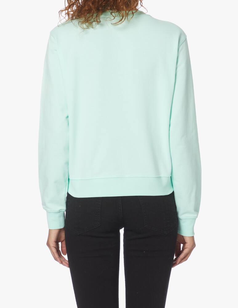 Guess Felpa in cotone - verde - immagine 3 Guess Felpa in cotone - verde - immagine 3