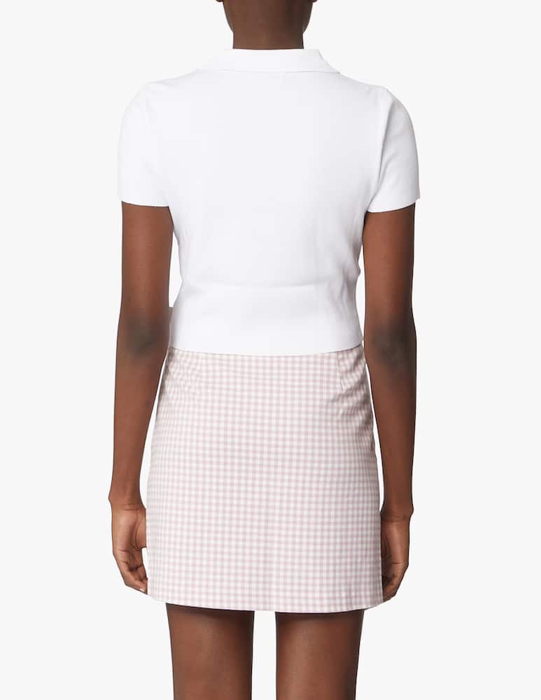 rinascente Guess Original Iris polo sweater - white