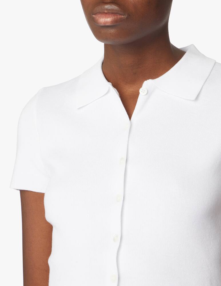 rinascente Guess Original Iris polo sweater - white