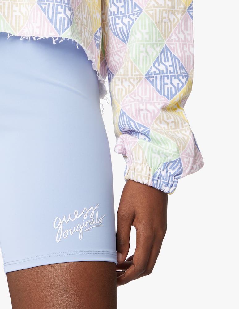 rinascente Guess Original Giacca biker corta - bianco