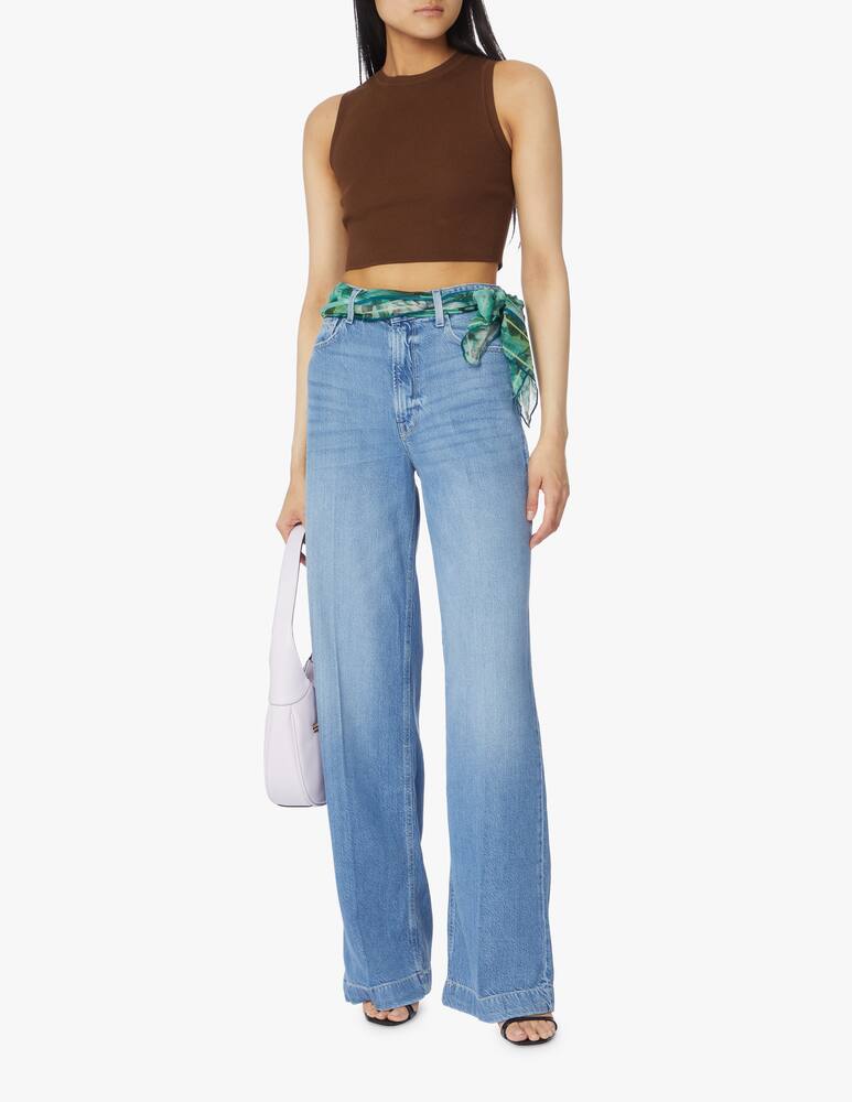 Guess Jeans a palzzo con vita alta leggeri - blu - immagine 1 Guess Jeans a palzzo con vita alta leggeri - blu - immagine 1