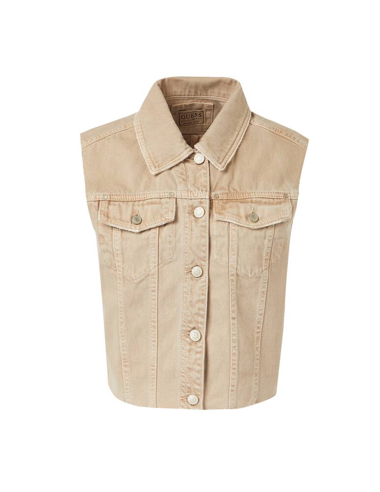 rinascente Guess Denim vest - beige