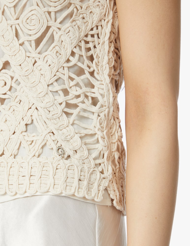 rinascente Guess Canotta in cotone - bianco