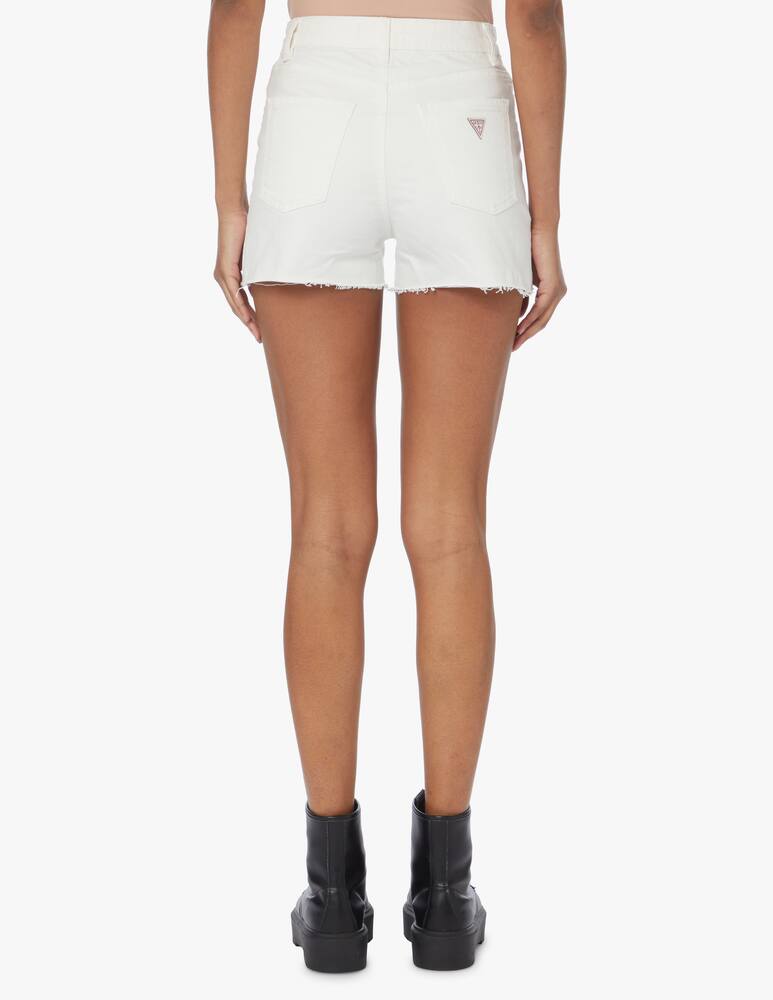 rinascente Guess Denim shorts with studs - white