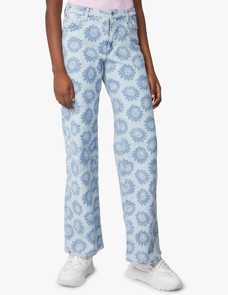 rinascente Guess Original Jeans a gamba larga Lora - azzurro