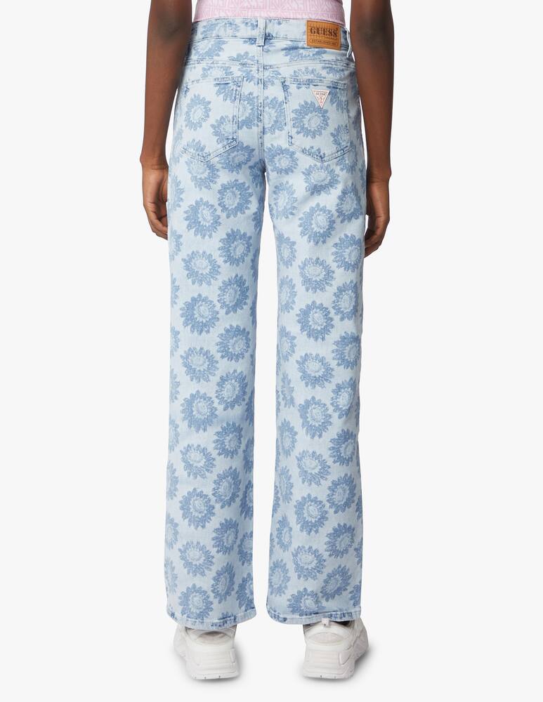 rinascente Guess Original Jeans a gamba larga Lora - azzurro