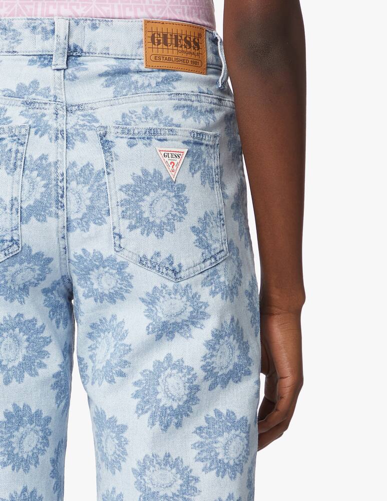 rinascente Guess Original Jeans a gamba larga Lora - azzurro