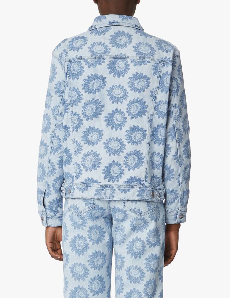 rinascente Guess Original Lora oversized denim jacket - light blue