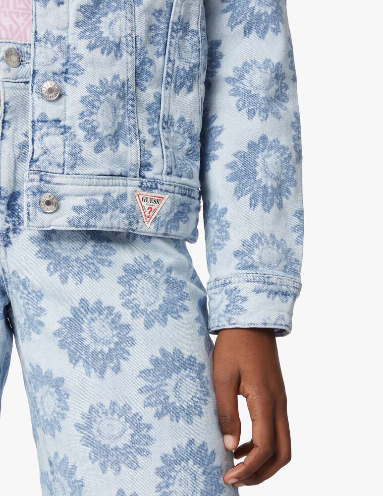 rinascente Guess Original Lora oversized denim jacket - light blue