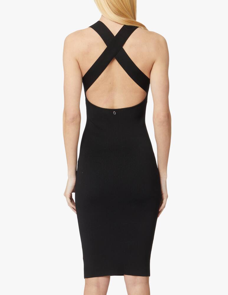 rinascente Guess Knit midi dress - black
