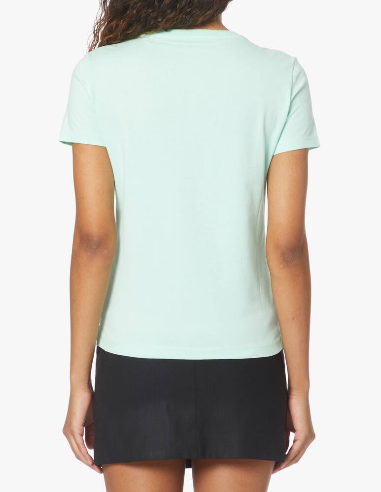 rinascente Guess Long-sleeved shirt with triangle logo - green