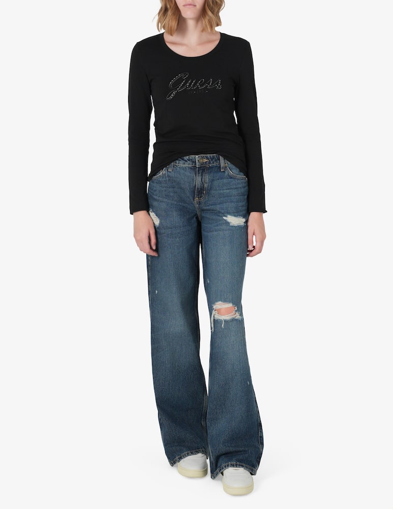 rinascente Guess Maglia con logo script