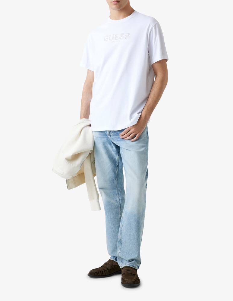 rinascente Guess Guess embroidery t-shirt