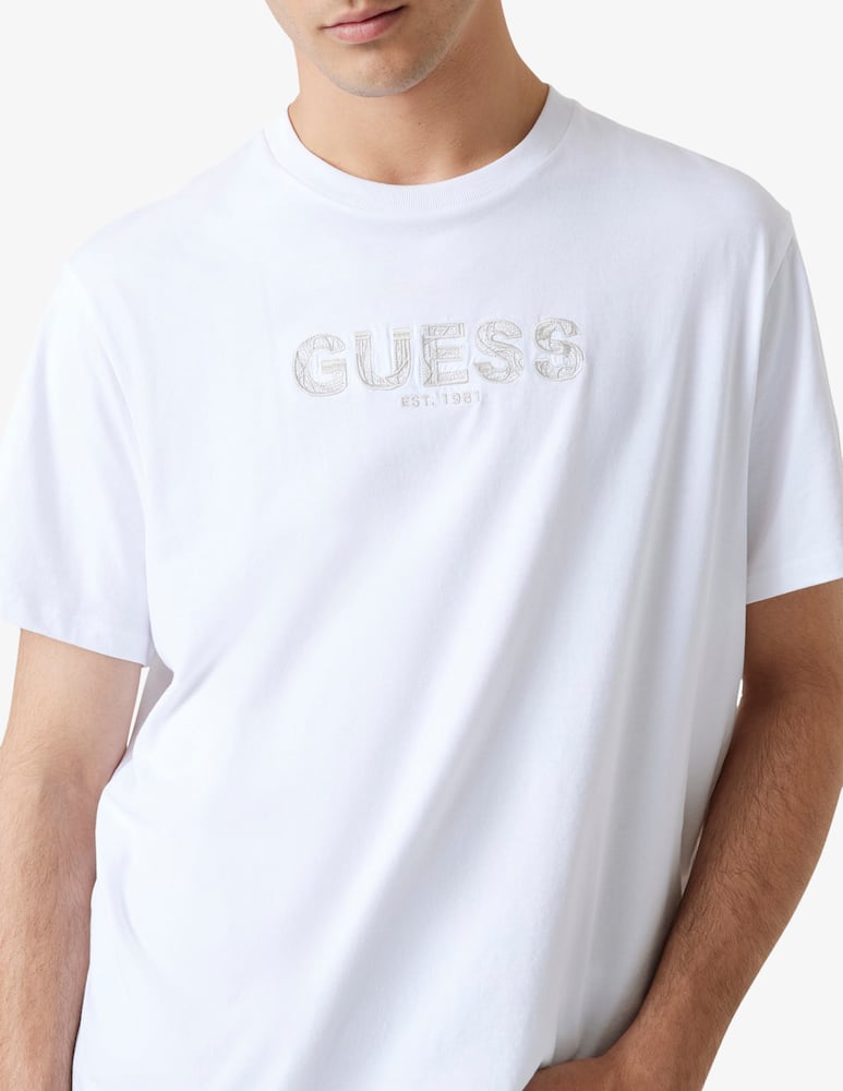 rinascente Guess Guess embroidery t-shirt