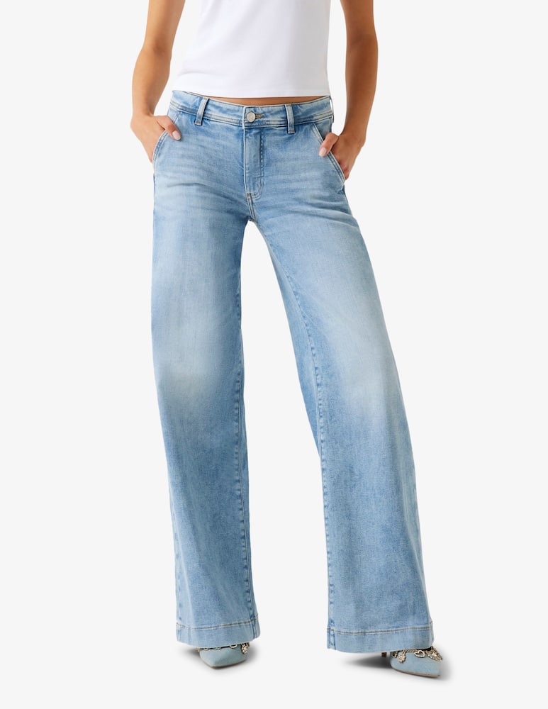 rinascente Guess Jeans a gamba larga Zoya