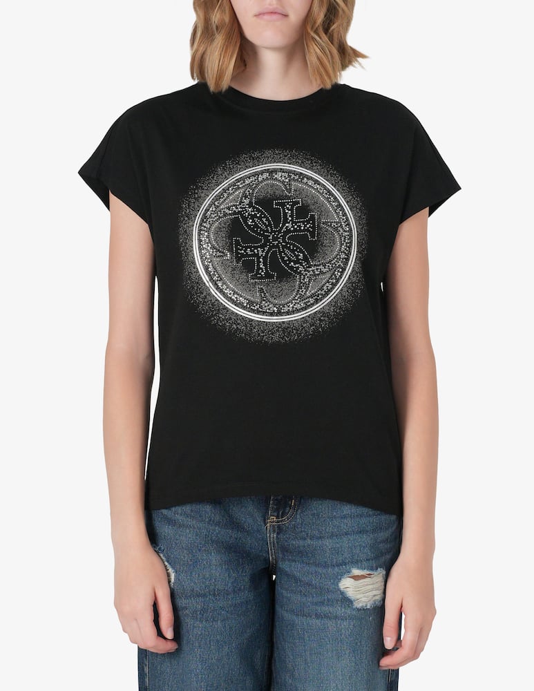 rinascente Guess Shaded hotfix t-shirt