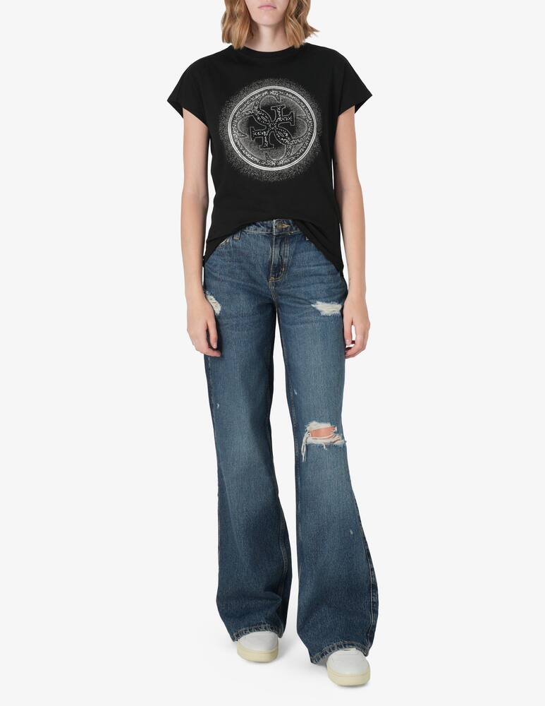 rinascente Guess Shaded hotfix t-shirt