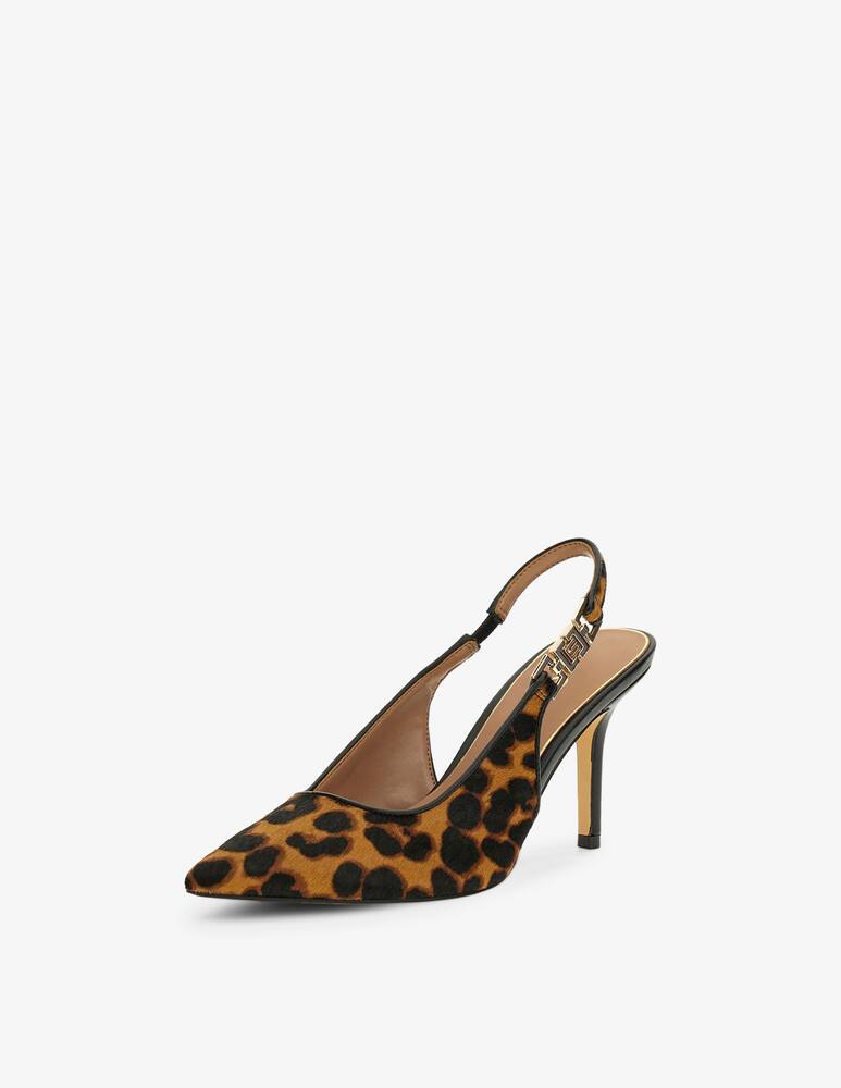 rinascente Guess Slingback cavallino heel