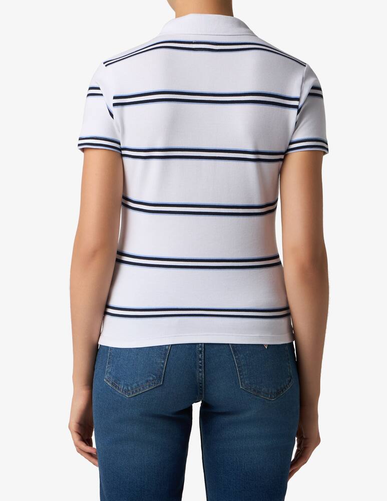Guess Jeans Polo slim a righe - immagine 3 Guess Jeans Polo slim a righe - immagine 3