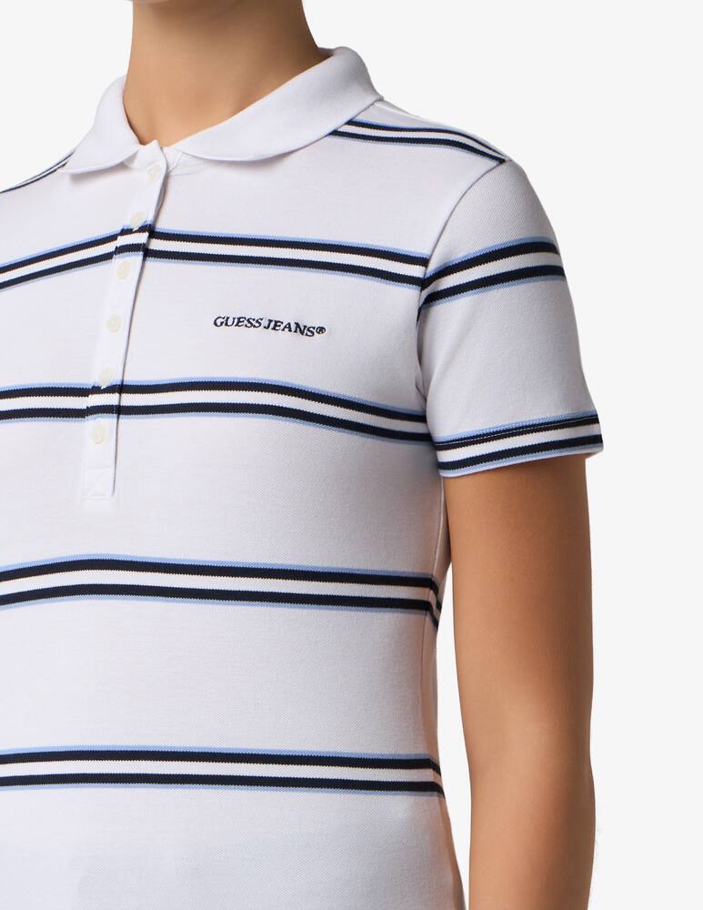 Guess Jeans Polo slim a righe - immagine 4 Guess Jeans Polo slim a righe - immagine 4