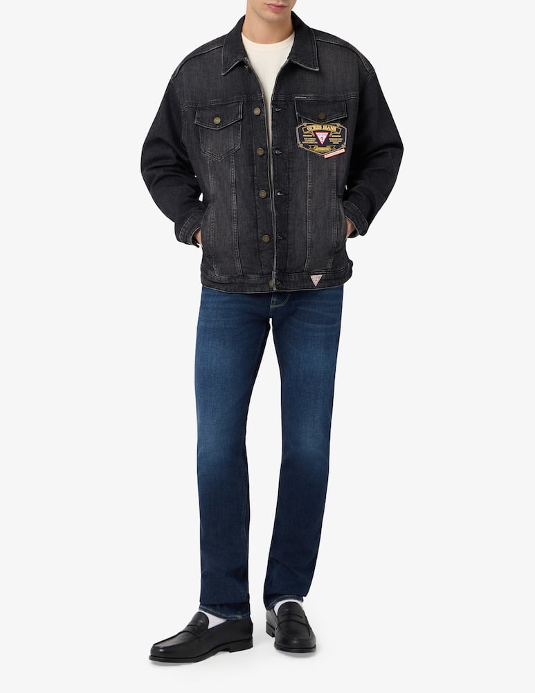 rinascente Guess Jeans Denim trucker jacket