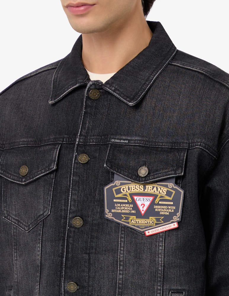 Guess Jeans Denim trucker jacket - picture 4