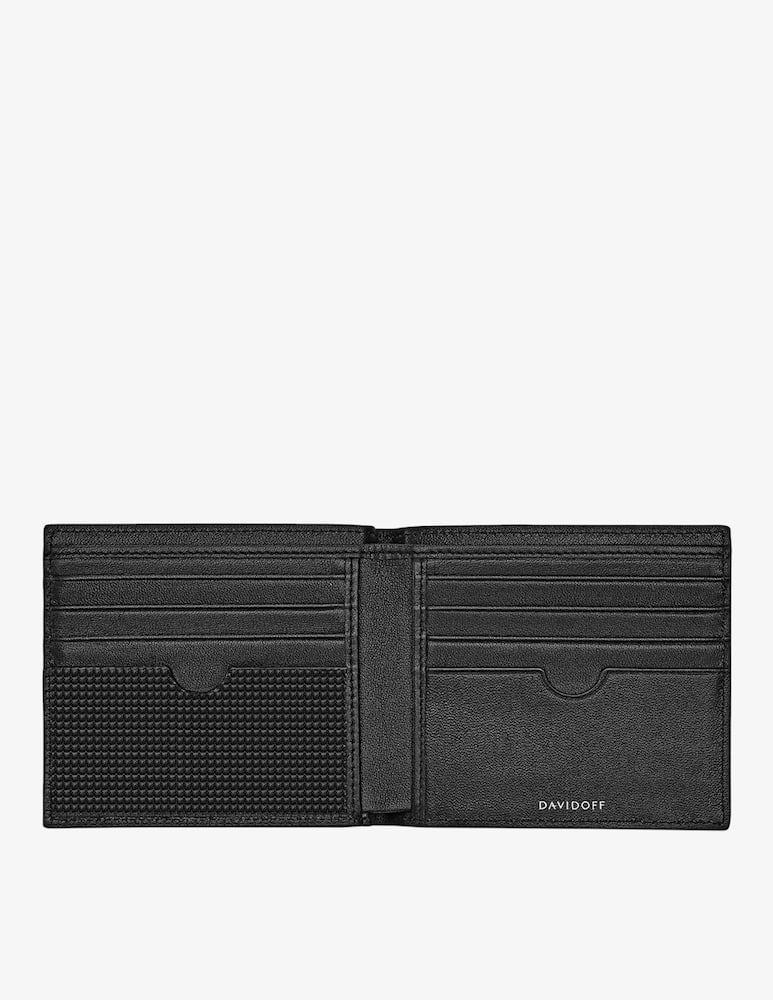 rinascente DAVIDOFF Paris leather wallet 8 cards