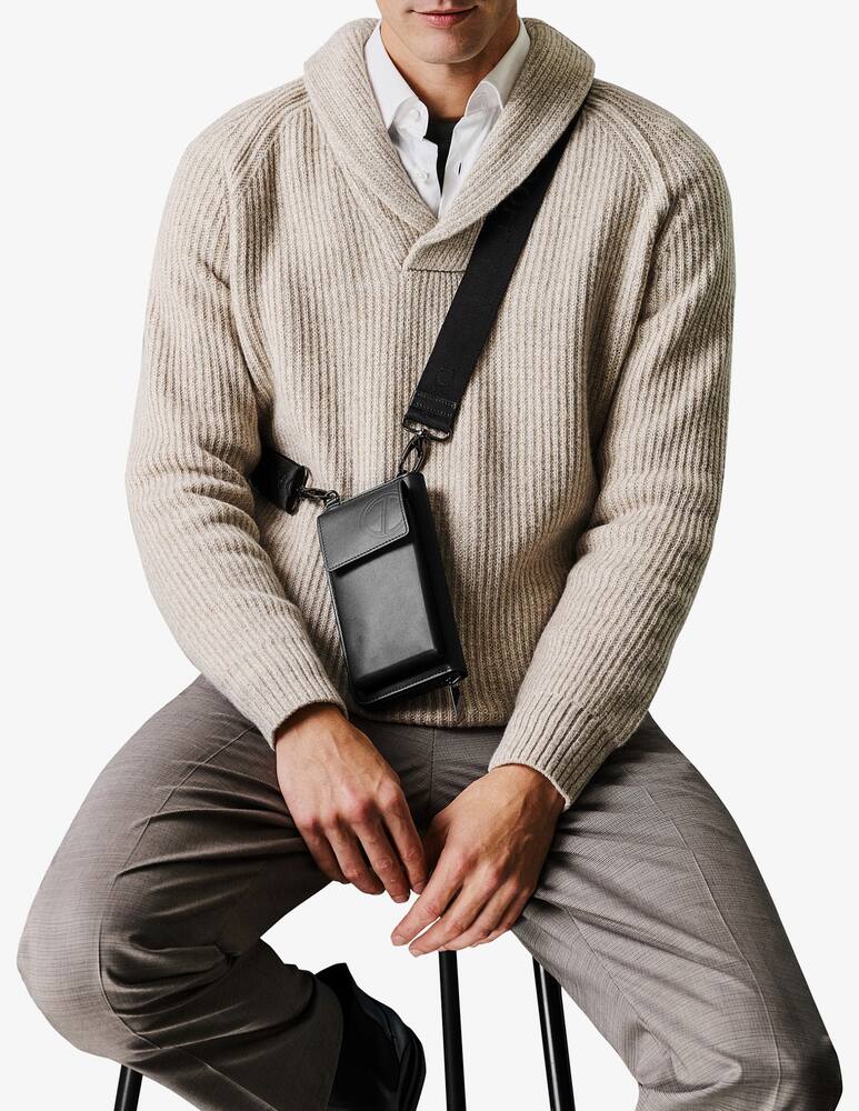 rinascente DAVIDOFF Pochette in pelle Venice