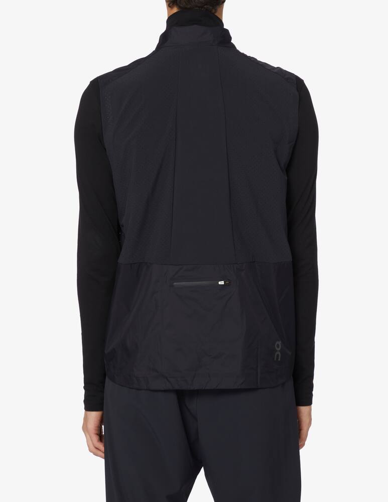 rinascente On Running Gillet weather - Nero