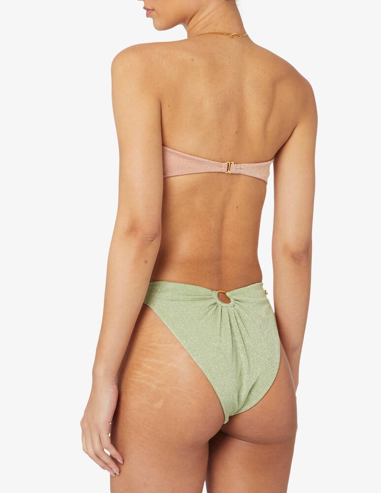 rinascente Baobab Lurex ring band bikini top