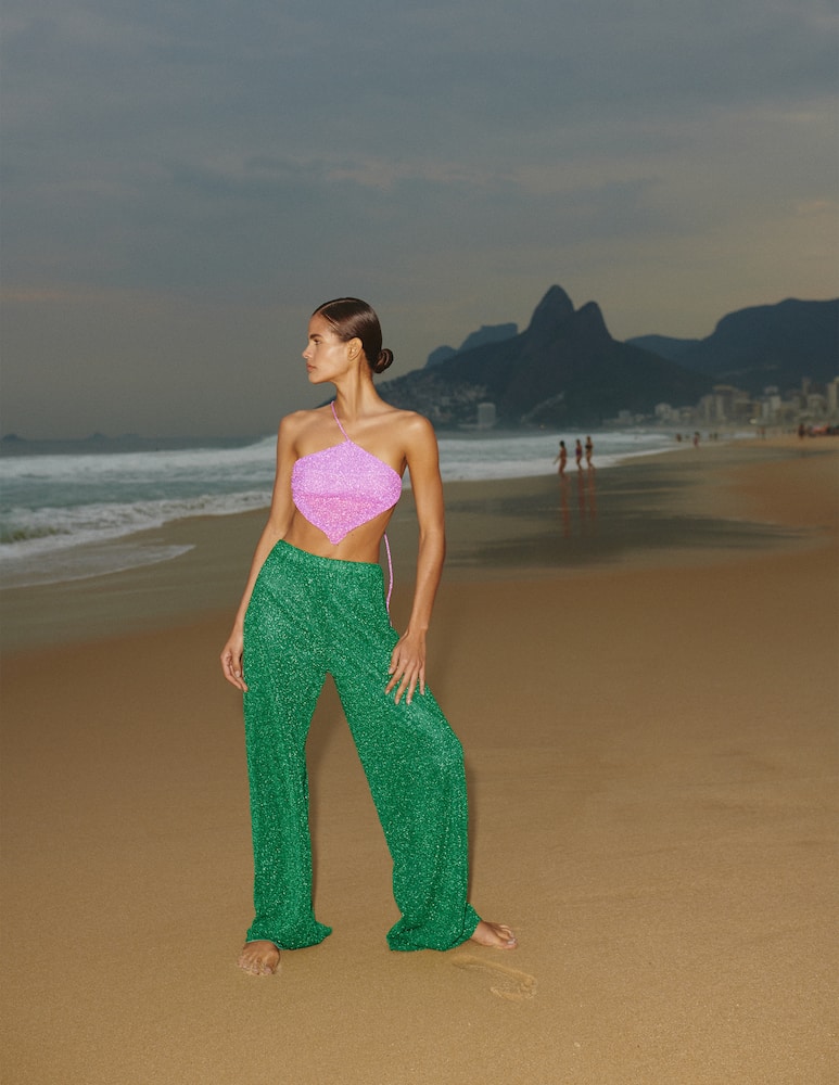 rinascente Baobab Top e pantalone in lurex